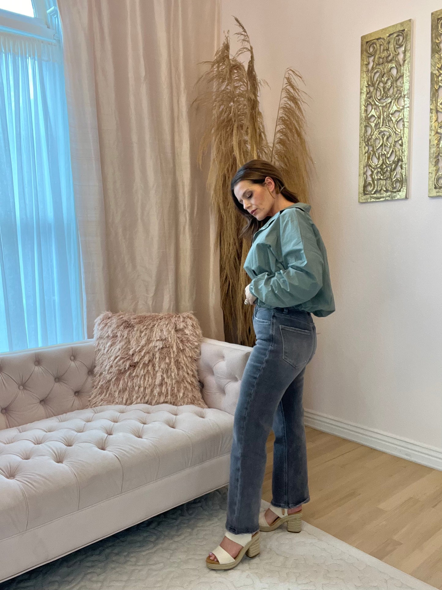 High Rise Dad Jeans | Vervet