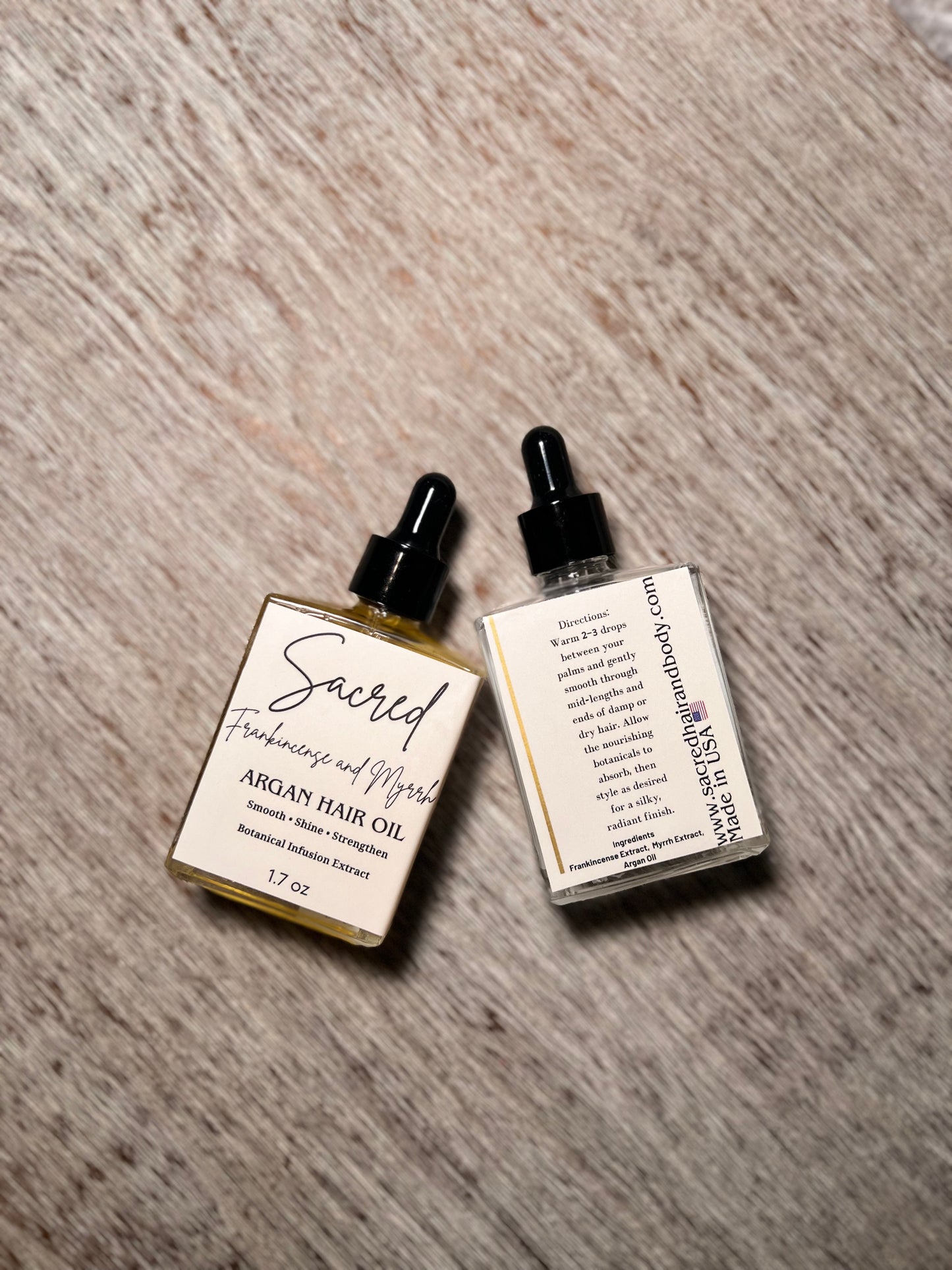 Frankincense and Myrrh Argan Oil  | 1.7 oz